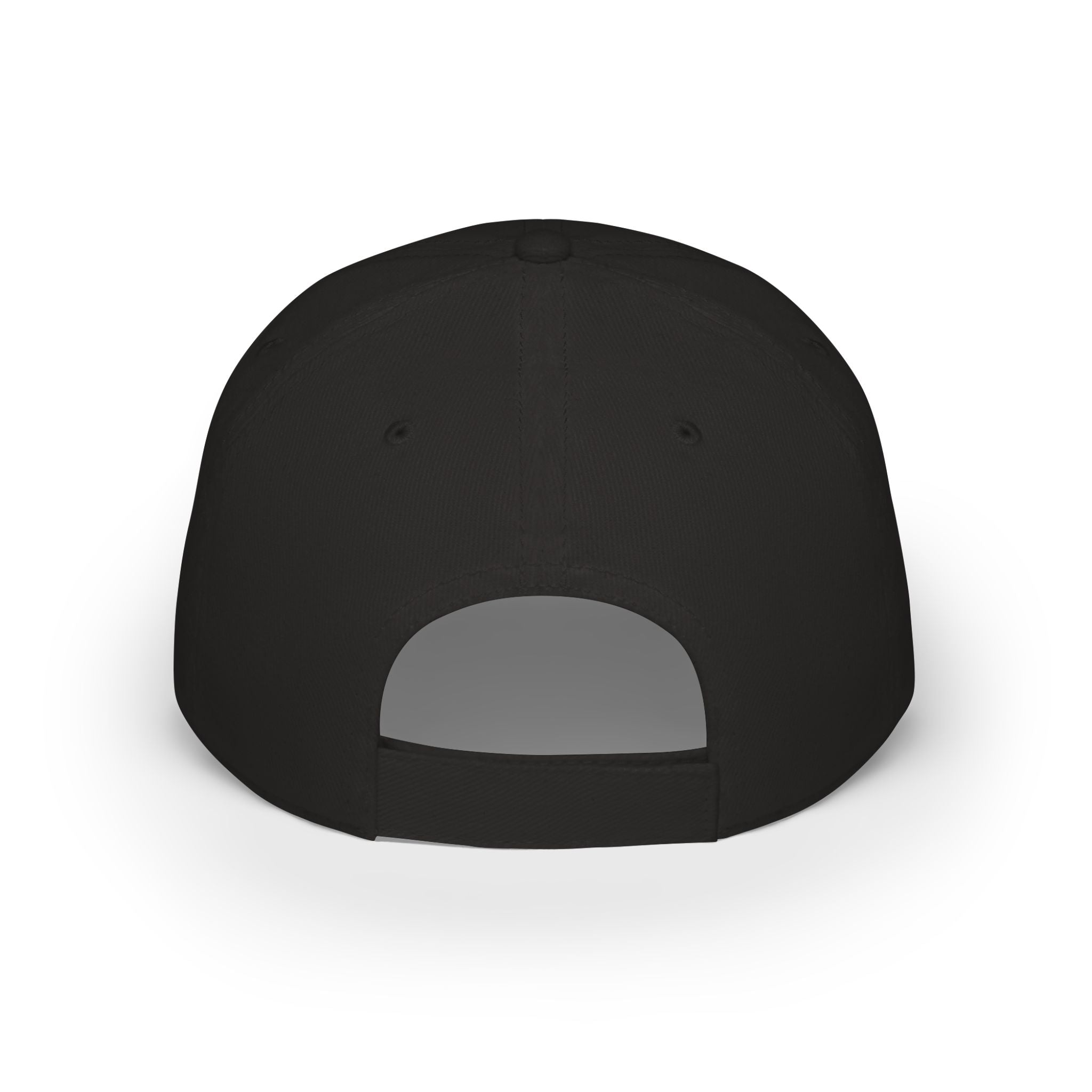 OCEANI Glitter Script Baseball Cap — Red Low-Profile Hat for Beach, Travel & Casual Wear