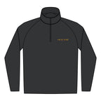 Embroidered ‘OCEAN’ Quarter-Zip Pullover — Men’s Performance Stretch