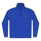 Embroidered ‘OCEAN’ Quarter-Zip Pullover — Men’s Performance Stretch