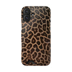 Leopard Print Phone Case With Card Holder