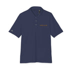 Classic White Performance Polo — 'OCEANE' Embroidered Chest