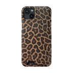 Leopard Print Phone Case With Card Holder