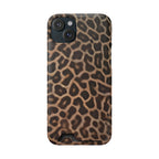 Leopard Print Phone Case With Card Holder