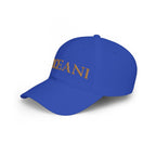 OCEANI Glitter Script Baseball Cap — Red Low-Profile Hat for Beach, Travel & Casual Wear