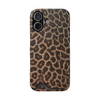Leopard Print Phone Case With Card Holder