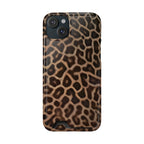 Leopard Print Phone Case With Card Holder