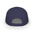 OCEANI Glitter Script Baseball Cap — Red Low-Profile Hat for Beach, Travel & Casual Wear