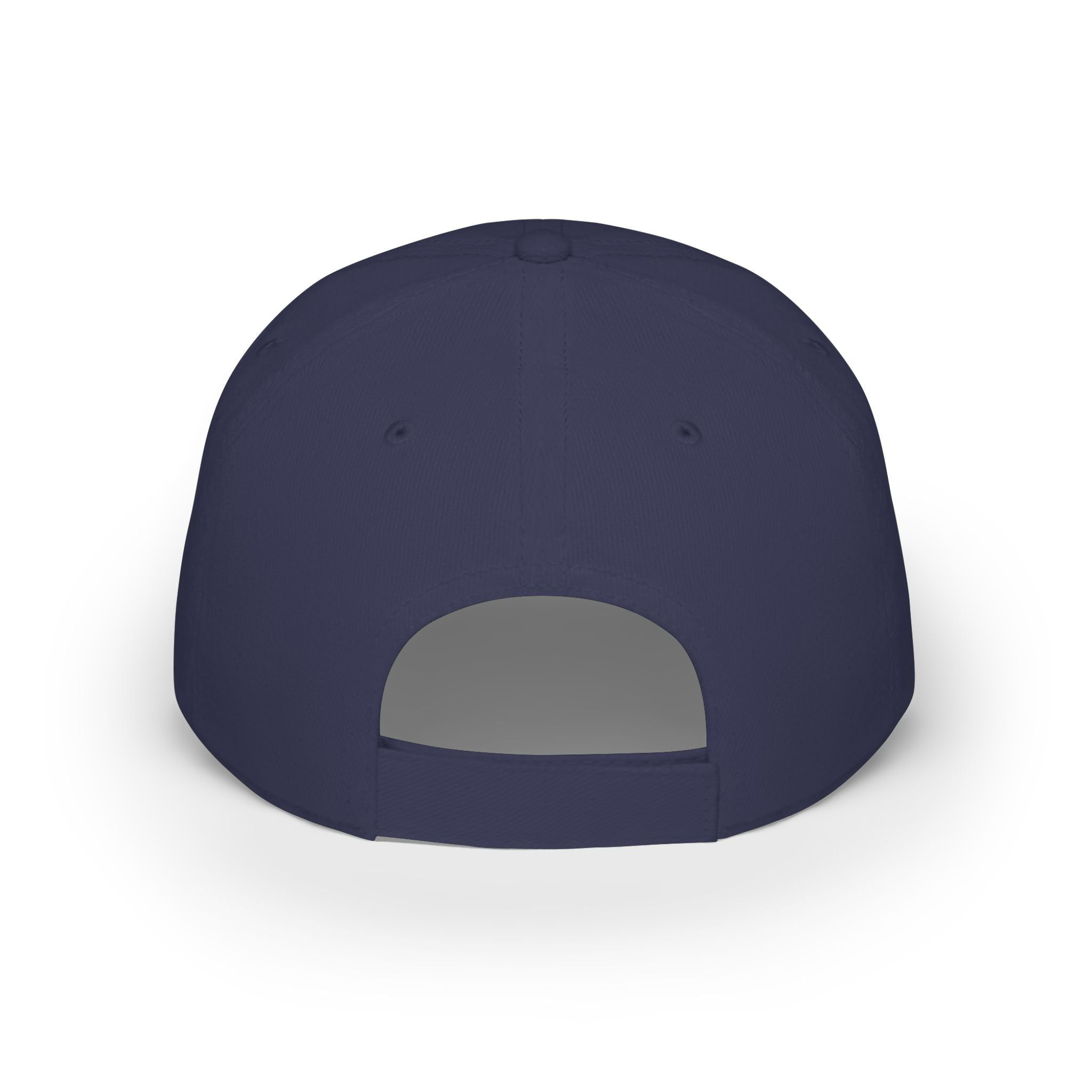 OCEANI Glitter Script Baseball Cap — Red Low-Profile Hat for Beach, Travel & Casual Wear