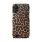 Leopard Print Phone Case With Card Holder