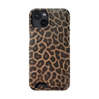 Leopard Print Phone Case With Card Holder